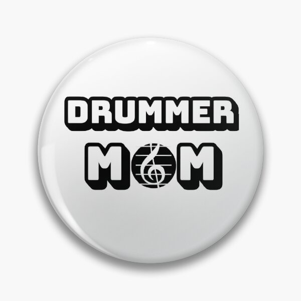 Item preview, Drummer mom, cool mom design designed and sold by Merchattack.