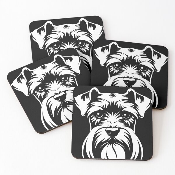 Item preview, Schnauzer dog designed and sold by PandaKunst.