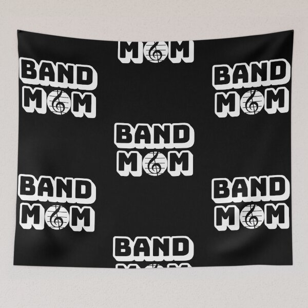 Item preview, Band mom, cool mom design designed and sold by Merchattack.