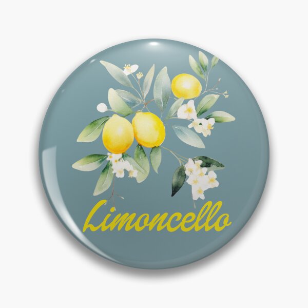 Item preview, Limoncello Watercolor lemons lemon flowers lemon leaves  designed and sold by EmeraldeaArt.