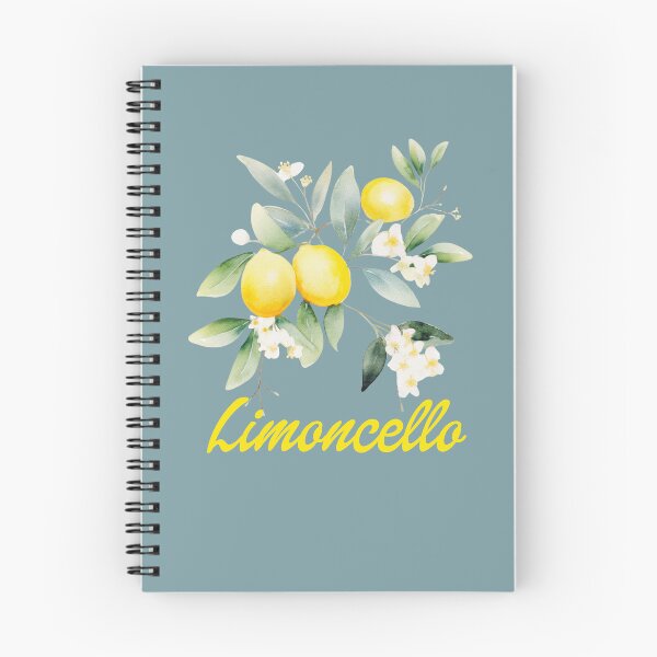 Item preview, Limoncello Watercolor lemons lemon flowers lemon leaves  designed and sold by EmeraldeaArt.