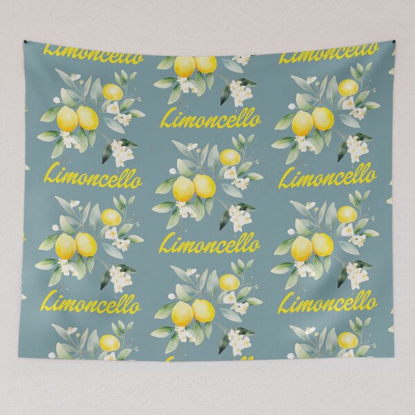 Item preview, Limoncello Watercolor lemons lemon flowers lemon leaves  designed and sold by EmeraldeaArt.