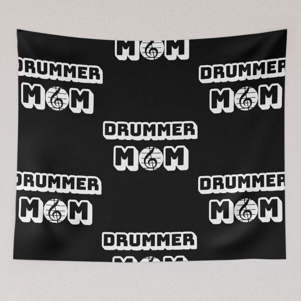 Item preview, Drummer mom, cool mom design designed and sold by Merchattack.