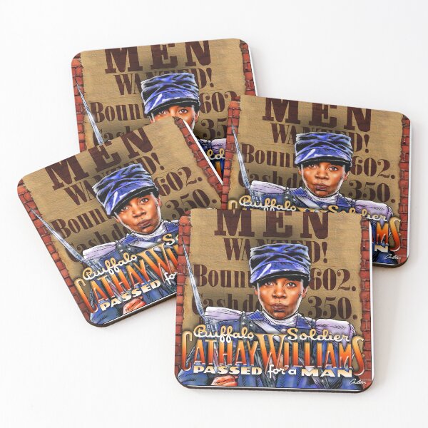 Item preview, BUFFALO SOLDIER Cathay Williams designed and sold by arlenschumer.