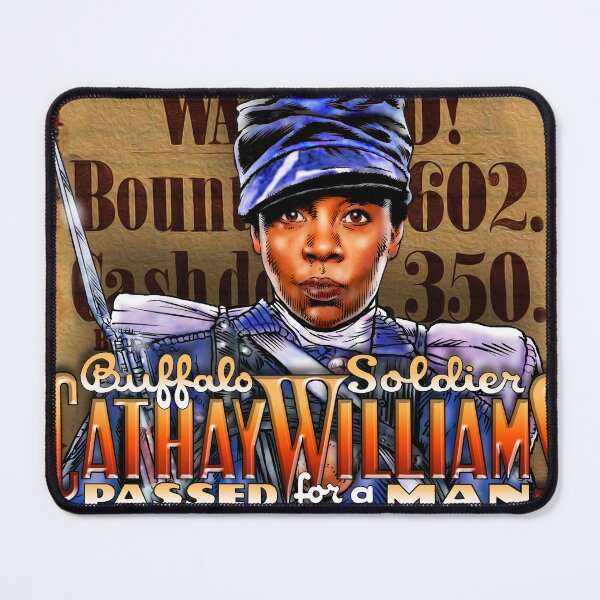 Item preview, BUFFALO SOLDIER Cathay Williams designed and sold by arlenschumer.