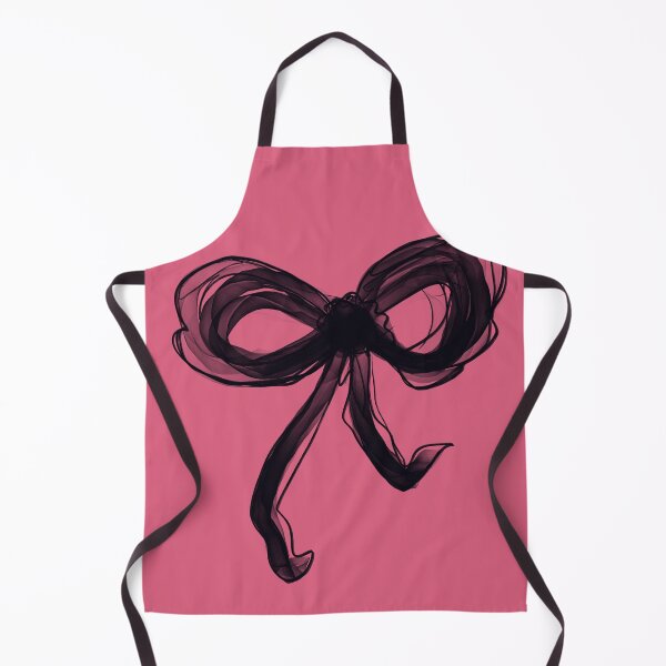 Item preview, Black bow on pink background designed and sold by MKTplaceDesign.