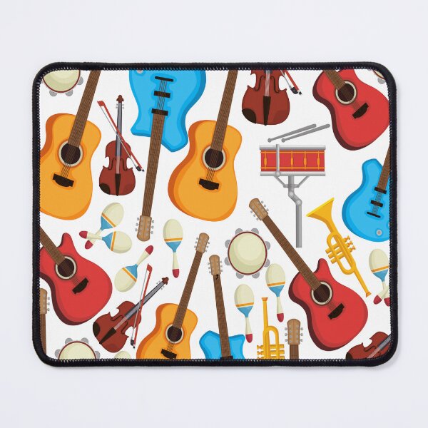 Item preview, Musical Instruments Pattern Background designed and sold by RubyCollection.