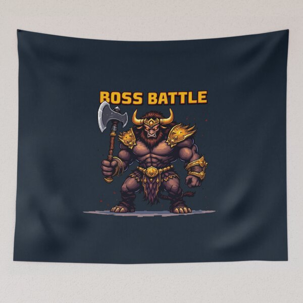 Item preview, Minotaur King Boss Battle designed and sold by Jollys-ArtShop.