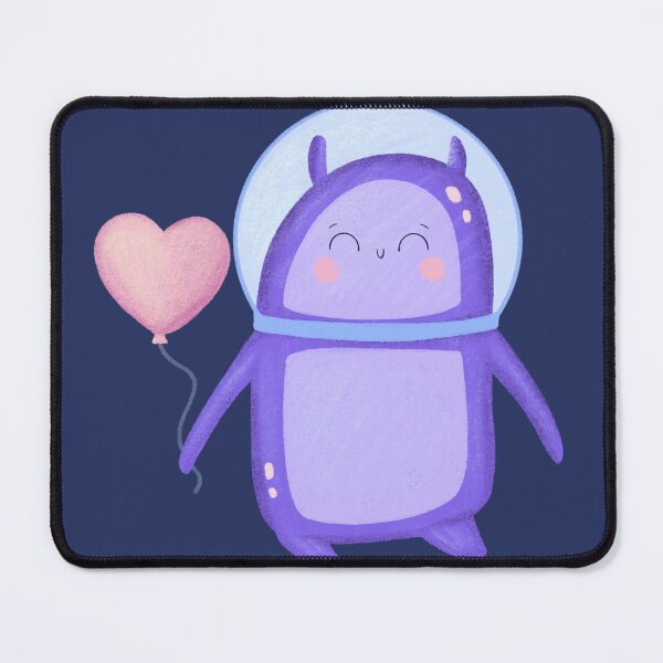 Item preview, CUTE PURPLE ALIEN designed and sold by MOVALENDA.