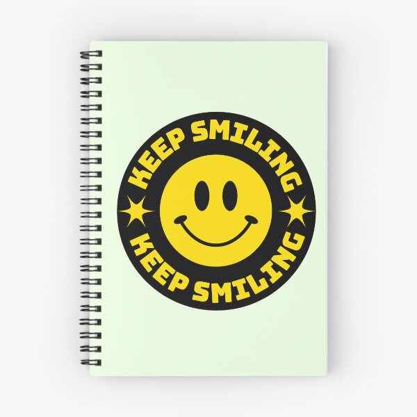 Item preview, Happy Smiling Face Keep Smiling Quote designed and sold by 2ndSketch.