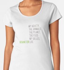 Vegan for... Women's Premium T-Shirt