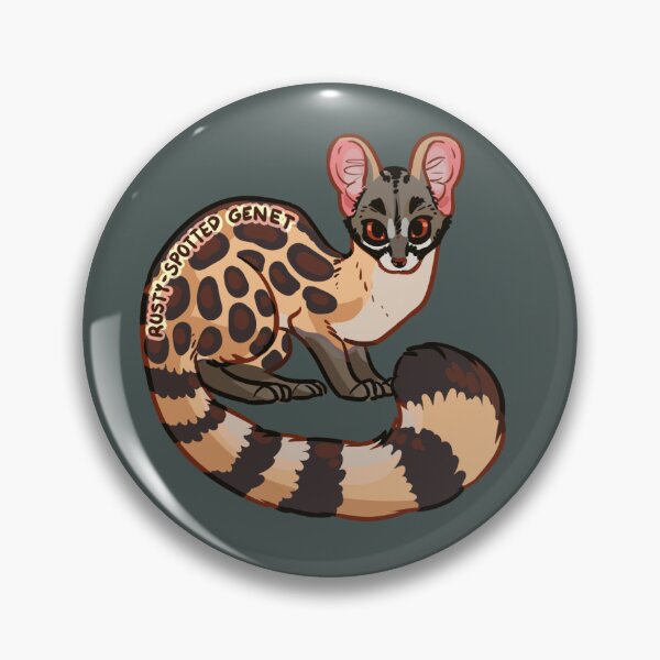 Item preview, Animalia! Rusty Spotted Genet designed and sold by Jackie Bonnema.