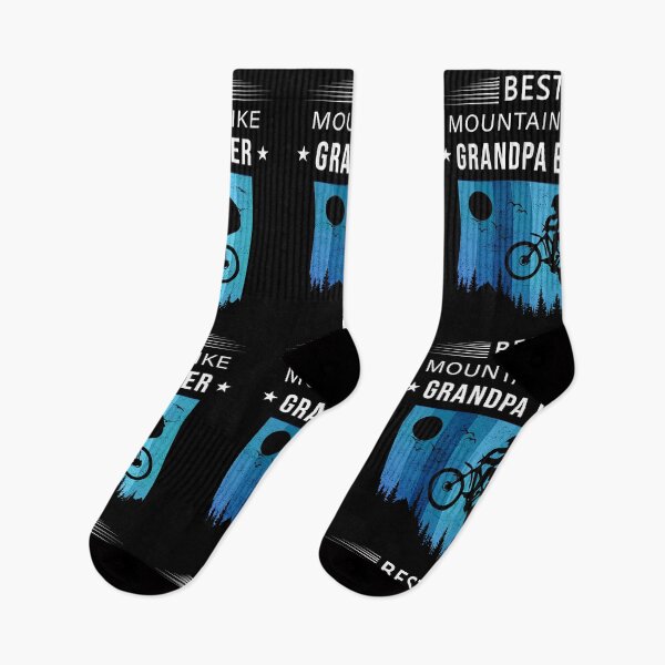 Item preview, Best Mountain Bike Grandpa Ever - Funny Grandfather Cycling Mountain Biker designed and sold by Dmetalx Art Apparel.