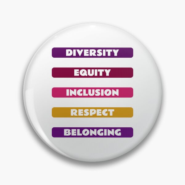 Item preview, Diversity Equity Inclusion Respect Belonging Pack designed and sold by Inspirationmotivation.