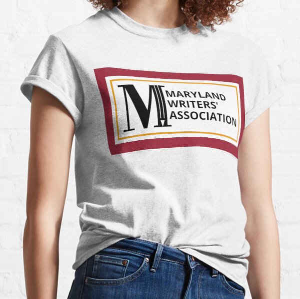 Aperçu de l'œuvre T-shirt de l'Association des écrivains du Maryland créée et vendue par Maryland Writers Association.
