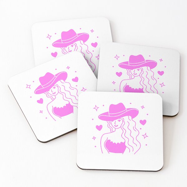 Item preview, Retro Cowgirl Hat Design – In Music We Trust designed and sold by Timegraf.