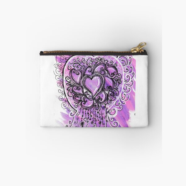 Item preview, Wtercolor Zentangle Hearts designed and sold by Stacey Smile Creations.