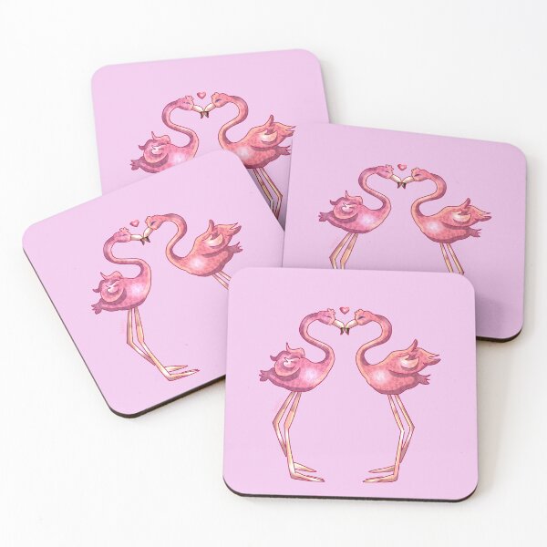 Item preview, Flamingo Love designed and sold by AHumanArtMachine.