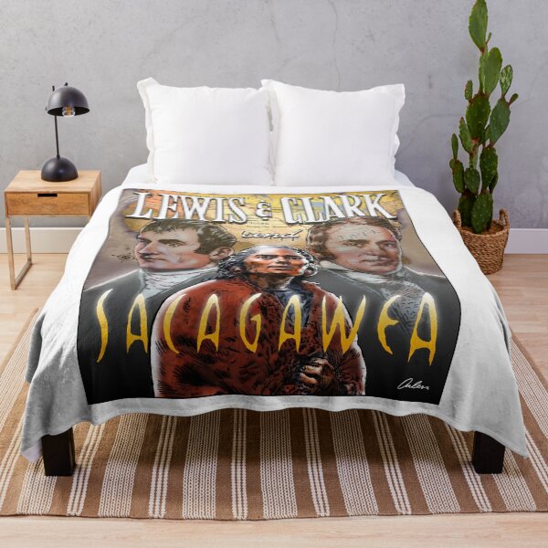 Item preview, LEWIS + CLARK + SACAGAWEA designed and sold by arlenschumer.