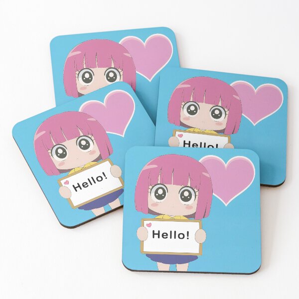 Item preview, Hello Art Themed Kawaii Wallpaper Design Cute Background designed and sold by ART ATTACK ZONE.