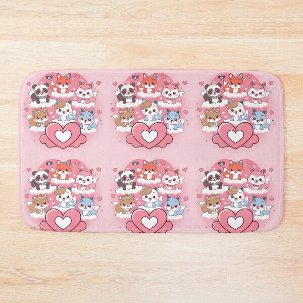 Item preview, Animals Art Themed Kawaii Wallpaper Design Cute Background designed and sold by ART ATTACK ZONE.