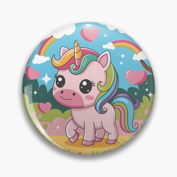 Item preview, Unicorn Art Themed Kawaii Wallpaper Design Cute Background designed and sold by ART ATTACK ZONE.