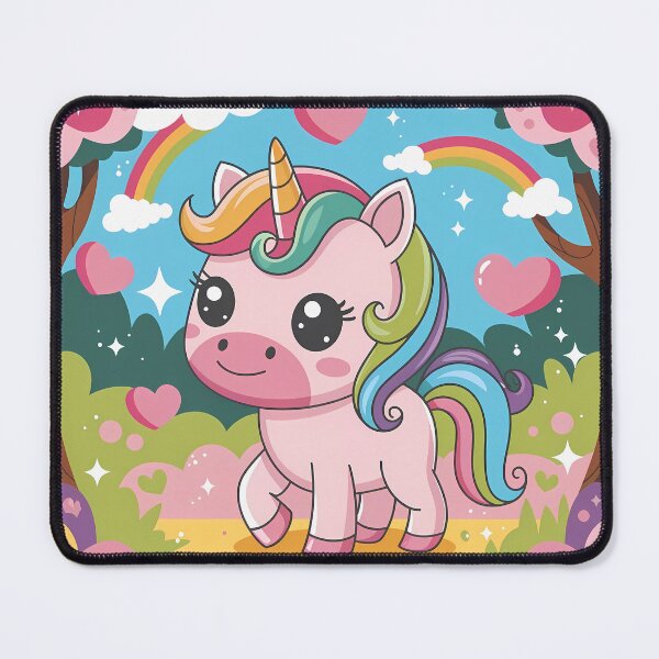 Item preview, Unicorn Art Themed Kawaii Wallpaper Design Cute Background designed and sold by ART ATTACK ZONE.