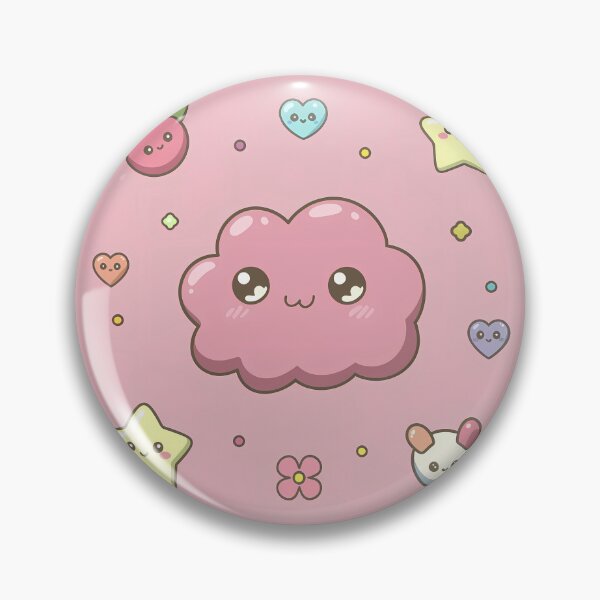 Item preview, Clouds Art Themed Kawaii Wallpaper Design Cute Background designed and sold by ART ATTACK ZONE.