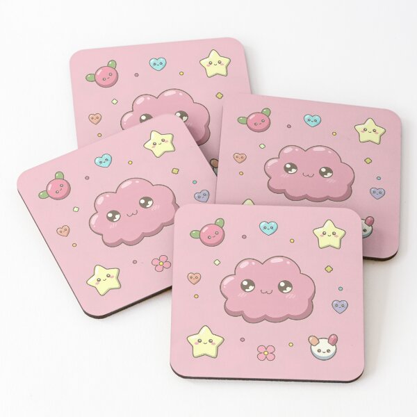 Item preview, Clouds Art Themed Kawaii Wallpaper Design Cute Background designed and sold by ART ATTACK ZONE.