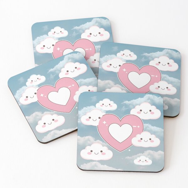 Item preview, Love Art Themed Kawaii Wallpaper Design Cute Background designed and sold by ART ATTACK ZONE.
