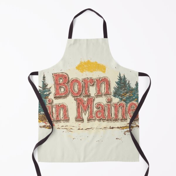 Item preview, Born in Maine Summer Forest Sunrise designed and sold by OriginalBeerCat.