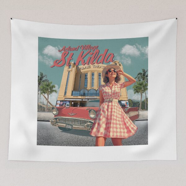 Item preview, A celebration of St Kilda's historic architecture, live music scene and Acland Precinct car show designed and sold by AclandVillage.