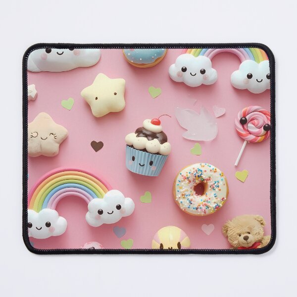 Item preview, 3D Art Themed Kawaii Wallpaper Design Cute Background designed and sold by ART ATTACK ZONE.