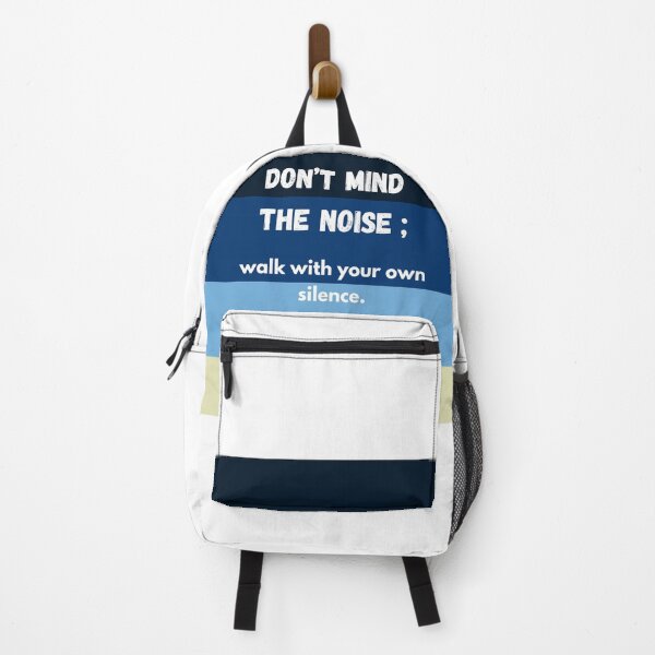 Item preview, don’t mind the noise walk with your own silence classic T-shirt designed and sold by Evo Desings.