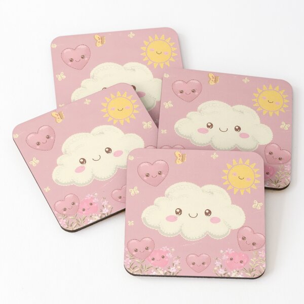 Item preview, Butterfly Art Themed Kawaii Wallpaper Design Cute Background designed and sold by ART ATTACK ZONE.