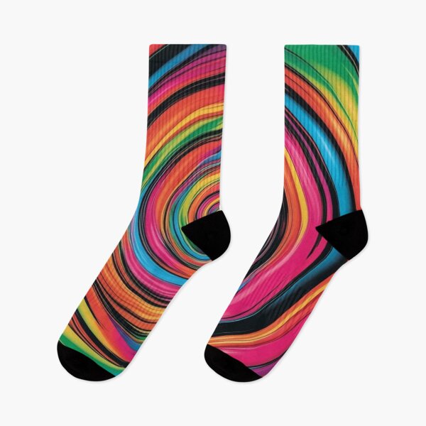 Item preview,  Psychedelic Rainbow Swirls – Trippy Retro Design designed and sold by CoachCreates.