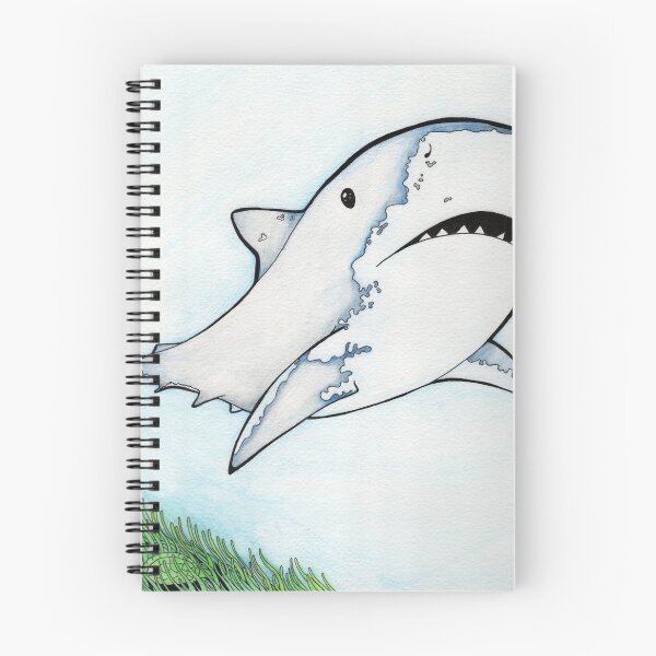 Item preview, Ilustración de tiburón designed and sold by KPierce.