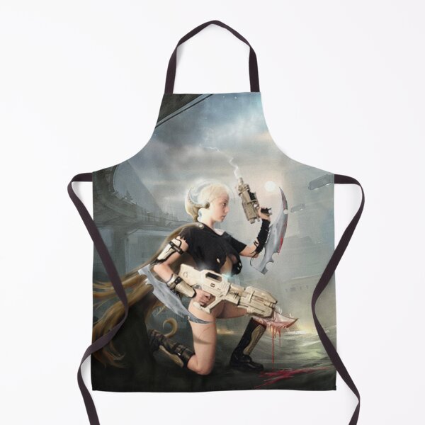 Item preview, Starkiller space pirate warrior woman science fiction art designed and sold by GreyForest.