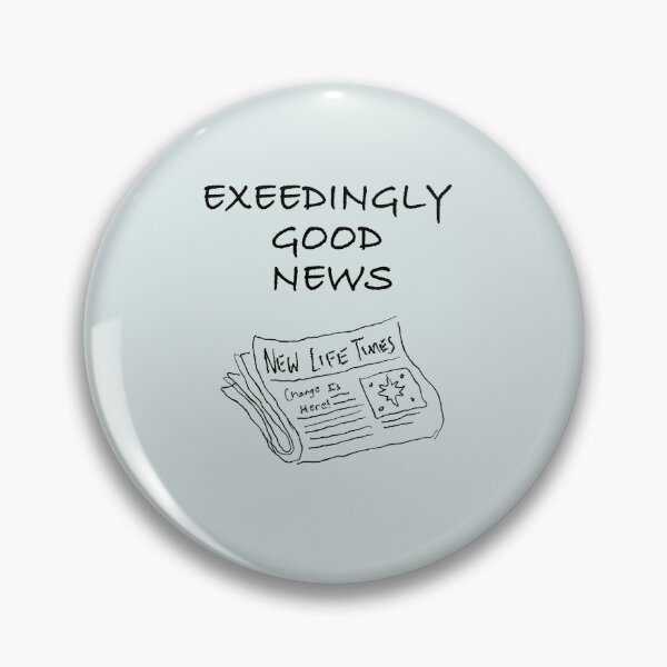 Item preview, Exceedingly Good News Graphic  designed and sold by Just-Jennakay.