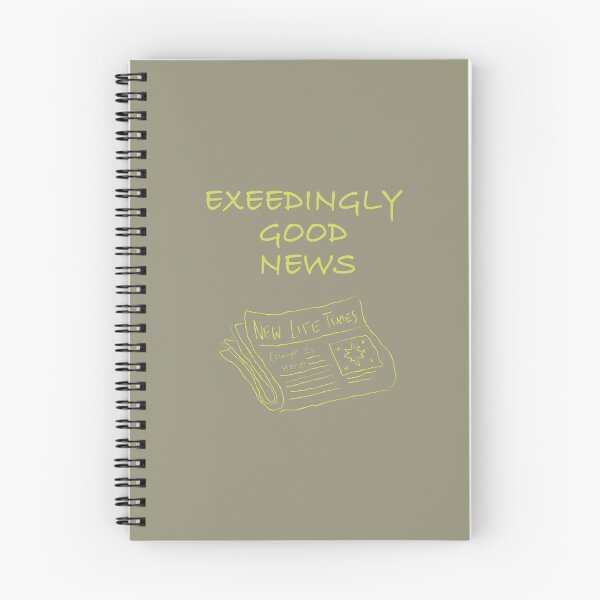 Item preview, Exceedingly Good News Paper designed and sold by Just-Jennakay.