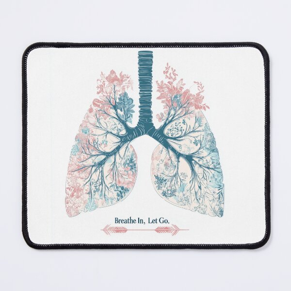 Item preview, Breathe In, Let Go: A Botanical Mindfulness Illustration designed and sold by plam50.