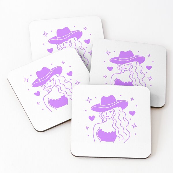 Item preview, Retro Cowgirl Hat Design – In Music We Trust designed and sold by Timegraf.