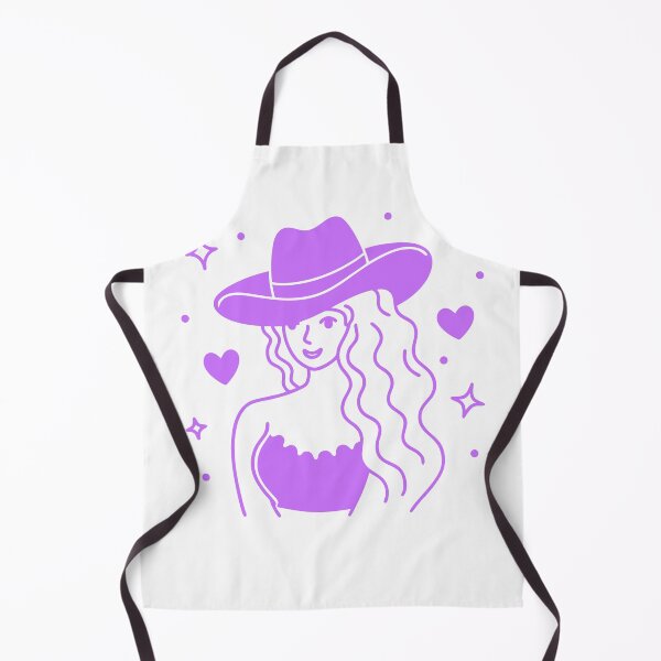 Item preview, Retro Cowgirl Hat Design – In Music We Trust designed and sold by Timegraf.