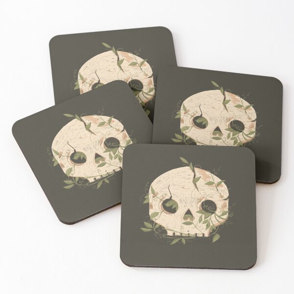 Item preview, Abandoned overgrown skull designed and sold by SydneyKoffler.