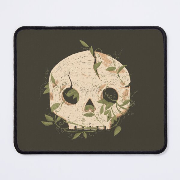 Item preview, Abandoned overgrown skull designed and sold by SydneyKoffler.