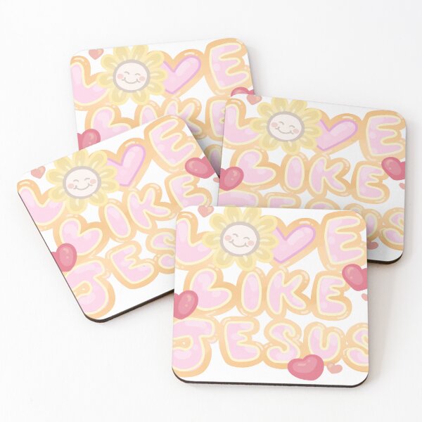 Item preview, Love Like Jesus - Happy Positive Bible Quotes designed and sold by MagnoliaLamb.