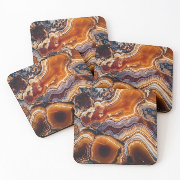 Item preview, Amber Agate designed and sold by KalKaleidoscope.