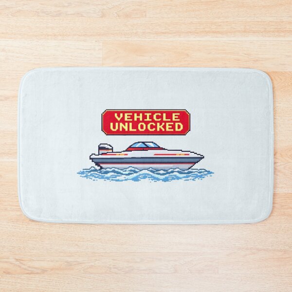 Artikelvorschau, Pixelfahrzeug freigeschaltetes Schnellboot entworfen und verkauft von Jollys-ArtShop.