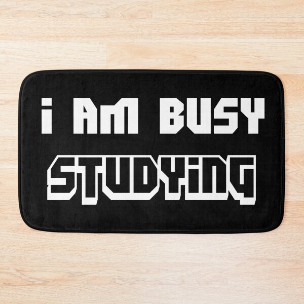 Item preview, I Am Busy Studying designed and sold by BagCreations.