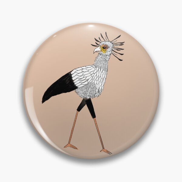 Item preview, Secretary bird designed and sold by SydneyKoffler.